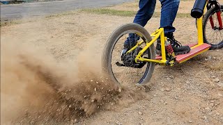 como fazer um PATINETE elétrico do ZERO com ferramentas WAP [upl. by Cai]