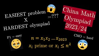 How does the easiest problem in hardest math olympiad look like [upl. by Ylrebmyk505]