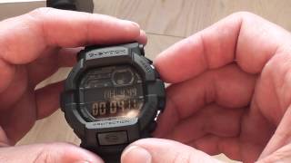 Casio Mens GD3501B GShock Black Watch unboxing [upl. by Nadual970]