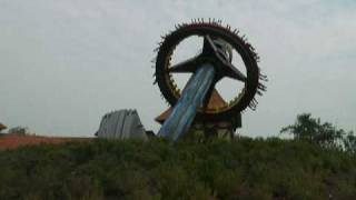 Marinelands Topple Tower Ride in Summer 2008 [upl. by Lisabeth]