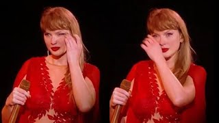 TEARFUL TRIBUTE Taylor Swift got Emotional during Champagne Problems Ovation at Toronto N6 [upl. by Mulvihill]