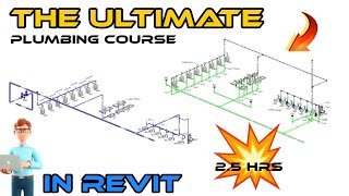 The Ultimate Plumbing Course in Revit 25 hours [upl. by Kunkle]