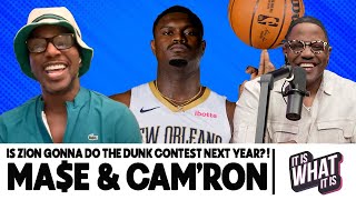 ZION WILL DO THE DUNK CONTEST ONLY IF HE AN ALL STAR amp MAE GIVING BACK TO HIS FANS  S3 EP46 [upl. by Burkhard]