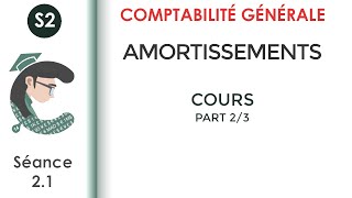 Les Amortissements 23 séance 30 LaComptabilitégénérale2 [upl. by Phedra]