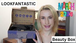 LOOKFANTASTIC BEAUTY BOX MARCH 2024 amp DISCOUNT CODE [upl. by Moyers]