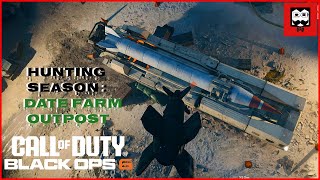 Launching Missile on Date Farm Outpost  Hunting Season  Call Of Duty  BLACK OPS 6  4K GAMEPLAY [upl. by Ahtis]