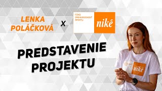 Lenka Poláčková a Fond pre budúcnosť športu  predstavenie projektu [upl. by Nevil]