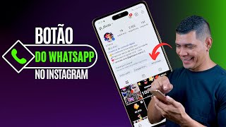 COMO ADICIONAR O BOTÃO DO WHATSAPP NO PERFIL DO INSTAGRAM DA FORMA CORRETA [upl. by Arihay284]