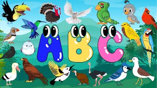 ABC Bird Sounds Song  Nursery Rhyme for Kids  Nursery StoriesRhymes and Songs 🎶 [upl. by Erie931]