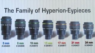 unboxing the family of hyperion oculaires 581013172124mm [upl. by Sausa]