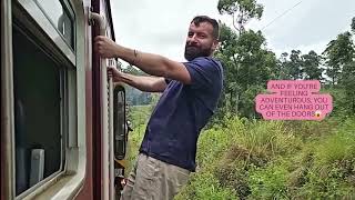 The train journey from Ella to Nanu Oya is one of the most scenic in Sri Lanka [upl. by Beghtol]