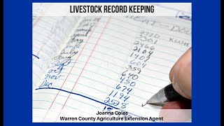 Livestock Record Keeping [upl. by Jasmina]