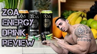 ZOA Energy Drink Review The Rocks Energy Drink [upl. by Lena]