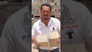 Testimonial block con cal calidra construccion obras mezclas [upl. by Eppie]