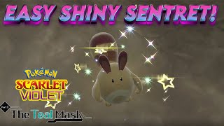 Easily Get TONS Of Shiny Sentret In Pokemon Scarlet Violet The Teal Mask [upl. by Eelarual198]