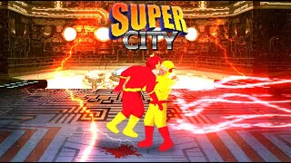 Super City Battles The Flash VS Reverse Flash [upl. by Barty]