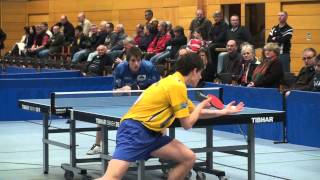 Tischtennis 2 Bundesliga 2010 TV Hilpoltstein Passau 108 [upl. by Ellehcim337]