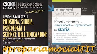 TESTI CONCORSO E LIBRI INTERESSANTI prepariamocialFIT [upl. by Alleuqahs512]