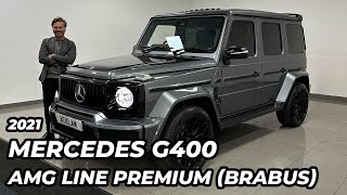 2021 Mercedes G400 AMG Line Premium 4Matic BRABUS Kit [upl. by Eidlog]