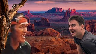 White Guy Speaks Rare Native American Language Shocks Locals [upl. by Ivad]