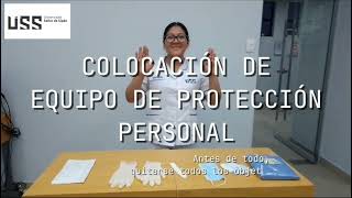 Video educativo del lavado de manos y colocación de EPP [upl. by Alister486]