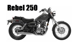 Honda Rebel 250 full review [upl. by Lewie601]