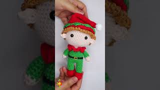 Jingle The Christmas Elf amigurumi crochet diy handmade christmas [upl. by Demb]