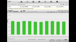 Pre purchase inspection in Glenfield Auckland Toyota Fielder Hybrid battery AI dynamic test [upl. by Ahsuoj251]