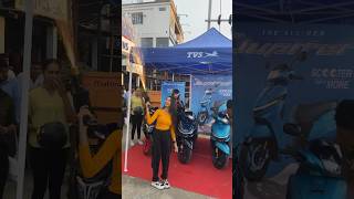 New scooty launch😍Nagaon Vinayak TVS 📍youtubeshorts shortvideo viral minivlog sikhabez [upl. by Gardal]