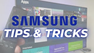 7 Samsung TV Settings and Features You Need to Know  Samsung TV Tips amp Tricks [upl. by Antone107]