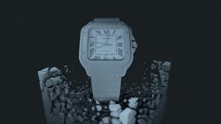 SDM  CARTIER SANTOS Visualizer Officiel [upl. by Ellehsad]