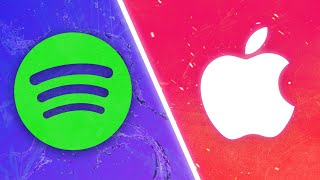 Spotify vs Apple Music [upl. by Ahsenit]