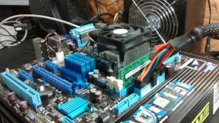 Regravando BIOS de placa mãe ASUS M5A78LM LX Com gravadora MiniPro TL866cs BHC01 [upl. by Brod]