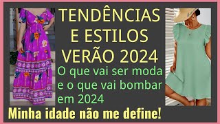 Tendências e Estilos que vão bombar no Verão 2024 [upl. by Imoyik]