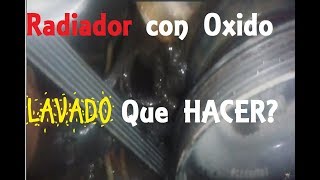 Que hacer cuando el radiador tiene oxido👨‍🔧 [upl. by Enelrad]