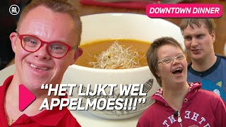 Huisgemaakte soep bij Lisa en Niek  Downtown Dinner 8  NPO 3 TV [upl. by Gudrin]