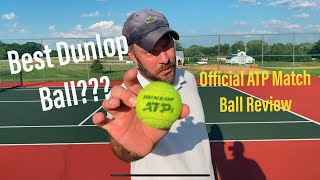 Dunlop ATP Tour Tennis Official Match Ball Review Hammer It Tennis [upl. by Adnwahsar421]