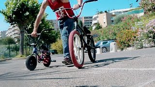 THE SAME TRICKS  Bmx and Mini Bmx [upl. by Enial]