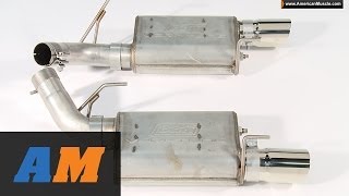 19792016 Mustang BBK Performance Varitune Exhaust Review [upl. by Anjanette]