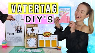 DIY VATERTAGS GESCHENKIDEEN 🎁👨🏼‍💼 Last Minute Vatertagsgeschenke selbst basteln 2020  Cali Kessy [upl. by Sokim619]