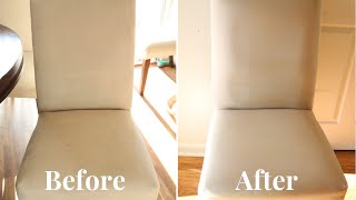 How to Clean Dining Chairs Easy Way [upl. by Dagmar]