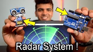 HINDI How To Make A Radar Using Arduino And Ultrasonic Sensor Easily At Home  Arduino Project [upl. by Yer]