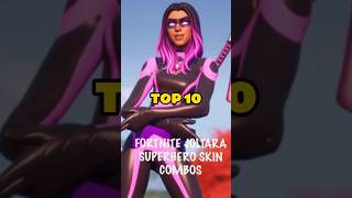 TOP 10 SUPERHERO JOLTARA SKIN COMBOS FORTNITE fortnite gaming shorts skins [upl. by Rimma]