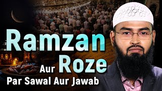 Ramzan Aur Roze Par Sawal Aur Jawab  QampA On Ramadan amp Fasting AdvFaizSyedOfficial IRPCindia [upl. by Ignacius]