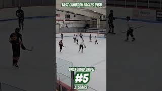 5 J Sears back hand sniper hockey shorts canada nhl ohl hockeygoals youtube goals short [upl. by Entsirhc198]