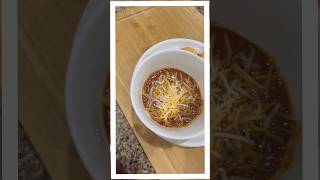 Rainy Day Chili☔️🥣 rainyday recipe chili chilirecipe [upl. by Yc]