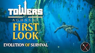 Towers Of Aghasba Gameplay FIRST LOOK  Evolution of OPEN WORLD Survival [upl. by Nyvets]