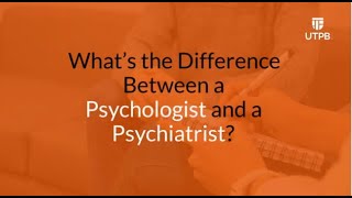 Whats the Difference Between a Psychologist and a Psychiatrist [upl. by Dinah]