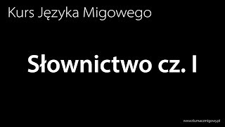 Nauka Języka Migowego  Słownictwo cz I [upl. by Ellenor]