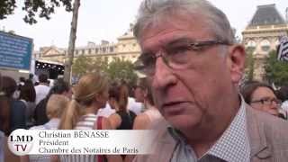 Professions réglementées  grève des notaires du 17 septembre 2014 [upl. by Dnomrej]